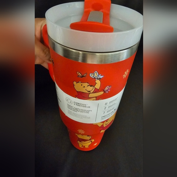 Stanley Red 40oz Insulated Tumbler Winnie the Pooh Collectible New In Box - Picture 7 of 16